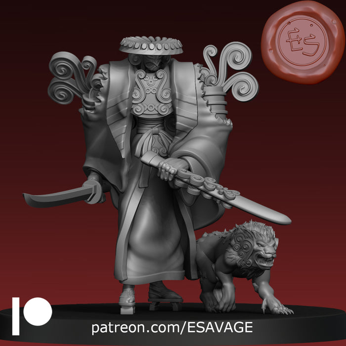 Yohimbo | Fantasy Miniature | Ethan Savage Studios