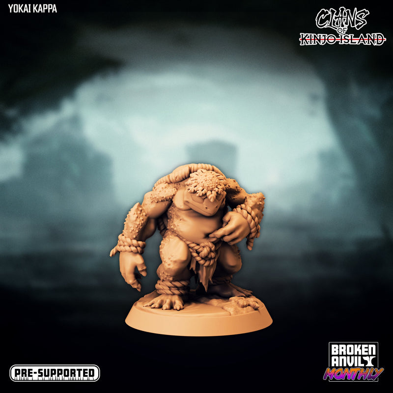 Yokai Kappa | Clans of Kinjo Island | Tabletop RPG Miniature TabletopXtra