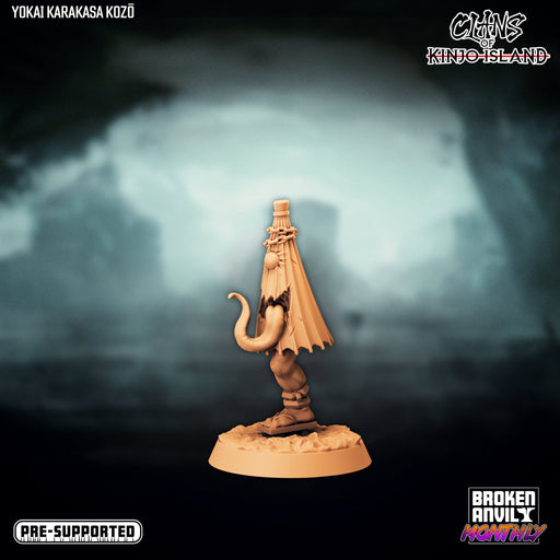 Yokai Karakasa Kozo | Clans of Kinjo Island | Tabletop RPG Miniature TabletopXtra