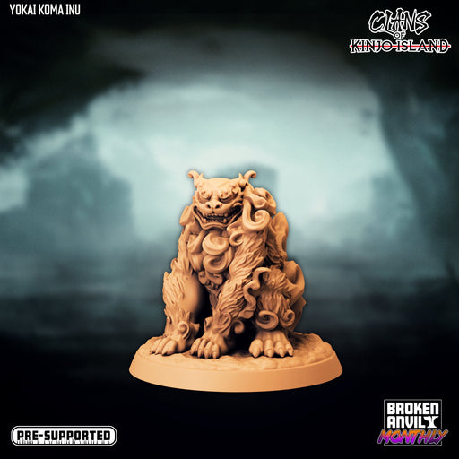 Yokai Koma Inu | Clans of Kinjo Island | Tabletop RPG Miniature TabletopXtra