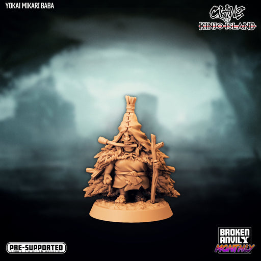 Yokai Mikari Baba | Clans of Kinjo Island | Tabletop RPG Miniature TabletopXtra