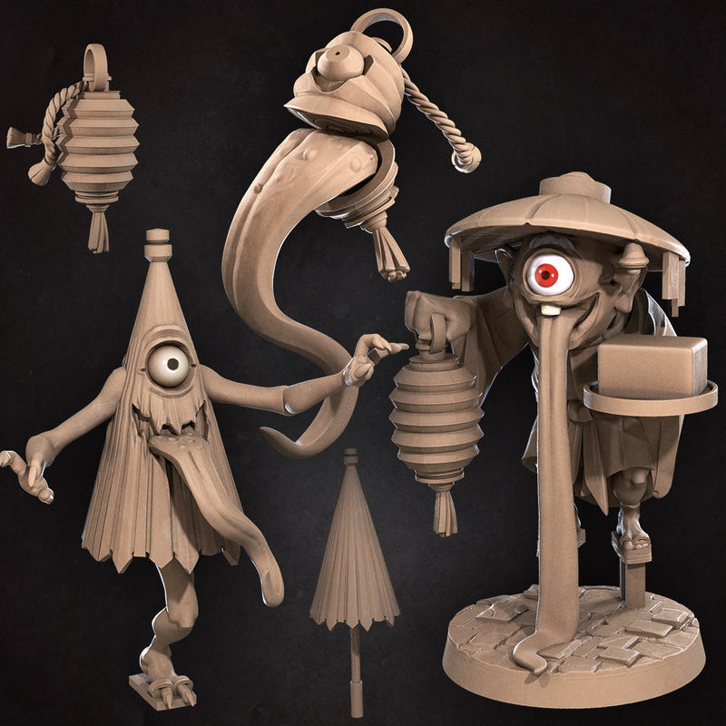 Yokai Mimic Miniatures | Japanese Bullet Town | Fantasy Miniature | Bite the Bullet TabletopXtra