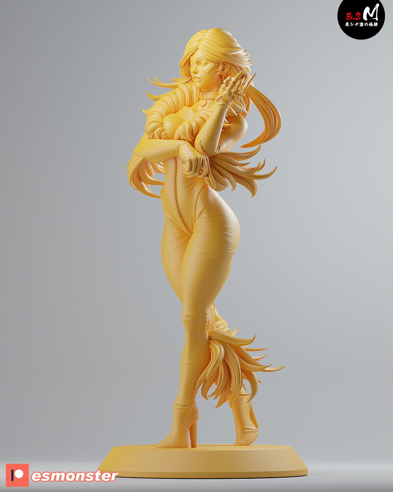 Felicity | Pin-Up Statue Fan Art Miniature Unpainted | E.S Monster