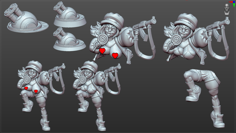 Goblin Weapons Expert Drizzlepip | Fantasy Pin-Up | Fantasy Miniature | Gaz Minis [Multi-Listing]
