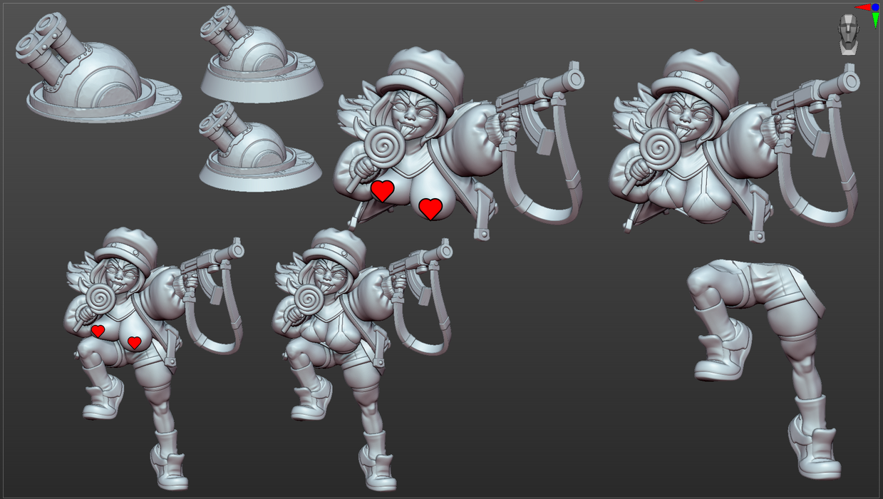 Goblin Weapons Expert Drizzlepip | Pin-up | Fantasy Miniature | Gaz Minis [Multi-Listing]