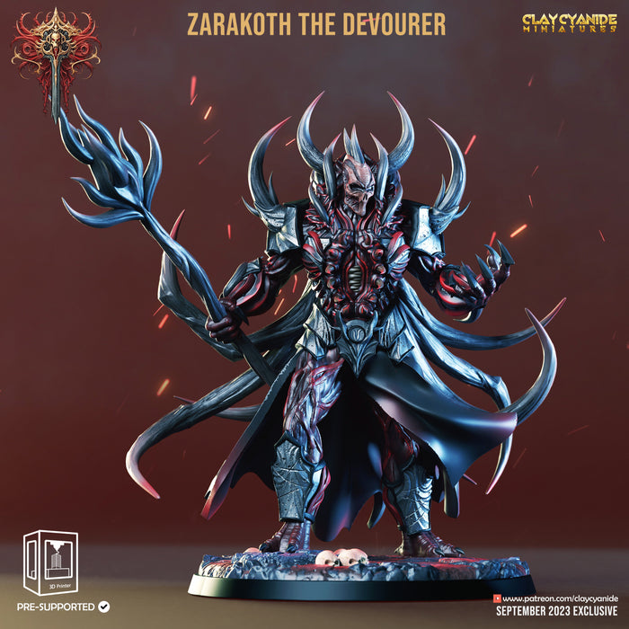 Zarakoth the Devourer | Wrath of Chernobog | Fantasy Miniature | Clay Cyanide