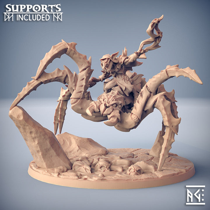 ZipZaap on Dread SkullSpider | Sparksoot Goblins | Fantasy D&D Miniature | Artisan Guild TabletopXtra