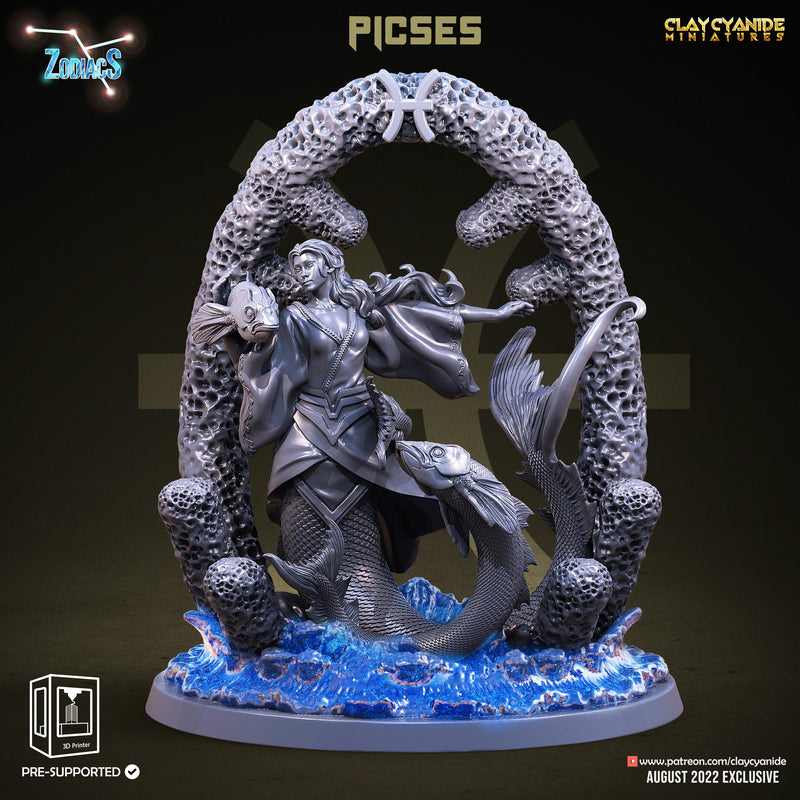Zodiac Miniatures (Full Set) | Fantasy Miniature | Clay Cyanide TabletopXtra