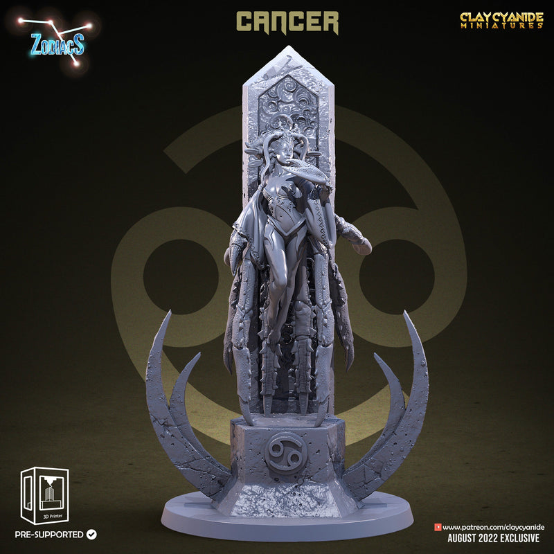 Zodiac Miniatures (Full Set) | Fantasy Miniature | Clay Cyanide TabletopXtra