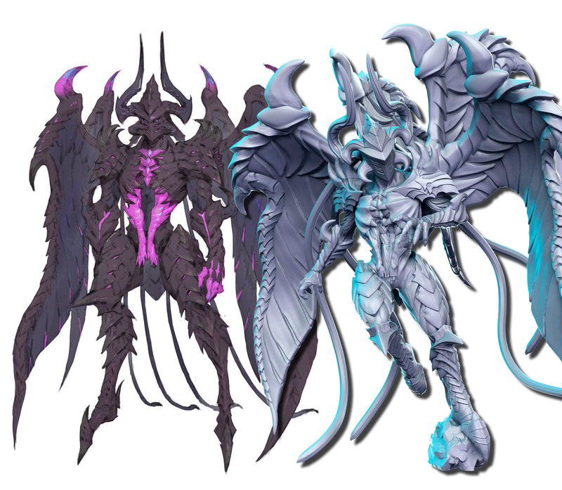 Dragonkin Kanadreal | Neokingdom | Fantasy Miniature | RN Estudio