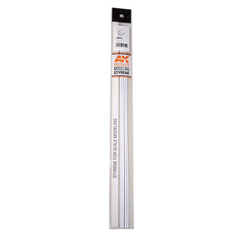 AK Interactive - Angle 2.5mm X 2.5mm X 350mm - Styrene Strip (AK6561)