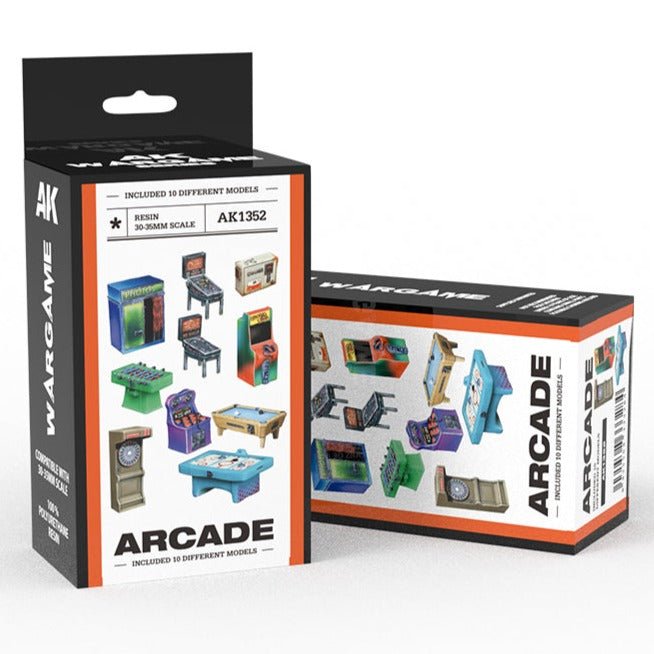 AK Interactive Arcade Wargame Set (Resin 30-35mm) (AK1352)