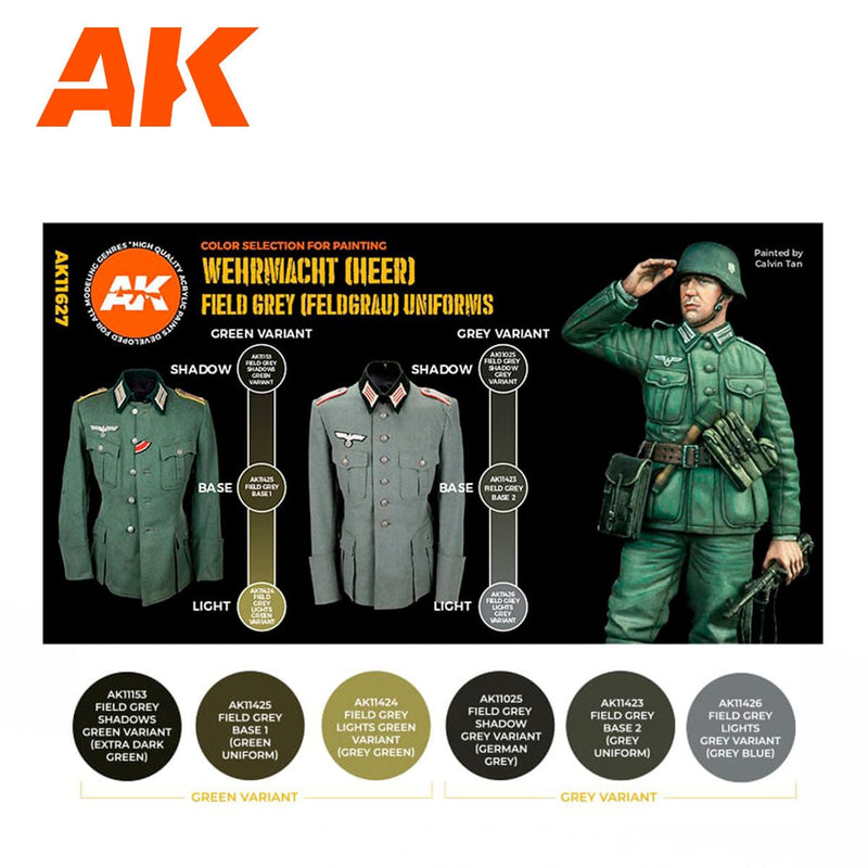 AK Interactive - German Field Grey Uniforms 3G (AK11627)