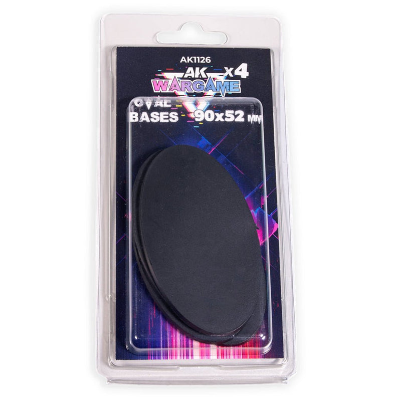 AK Interactive - Oval Bases 90x52mm X 4 (AK1126)