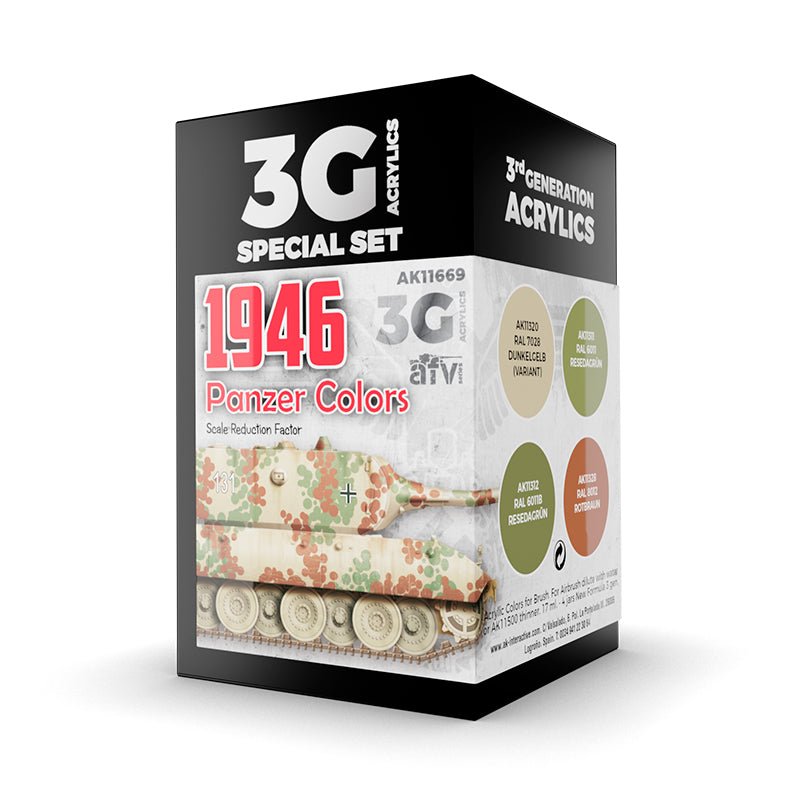 AK Interactive - Panzer Colors 1946 3G (AK11669)