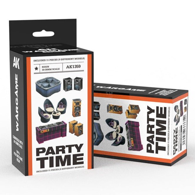 AK Interactive Party Time Wargame Set (Resin 30-35mm) (AK1359)