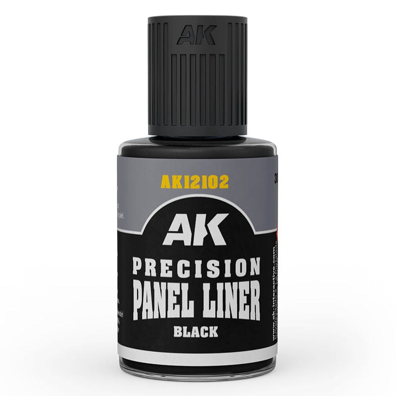 AK Interactive Precision Panel Liner - Black (AK12102)