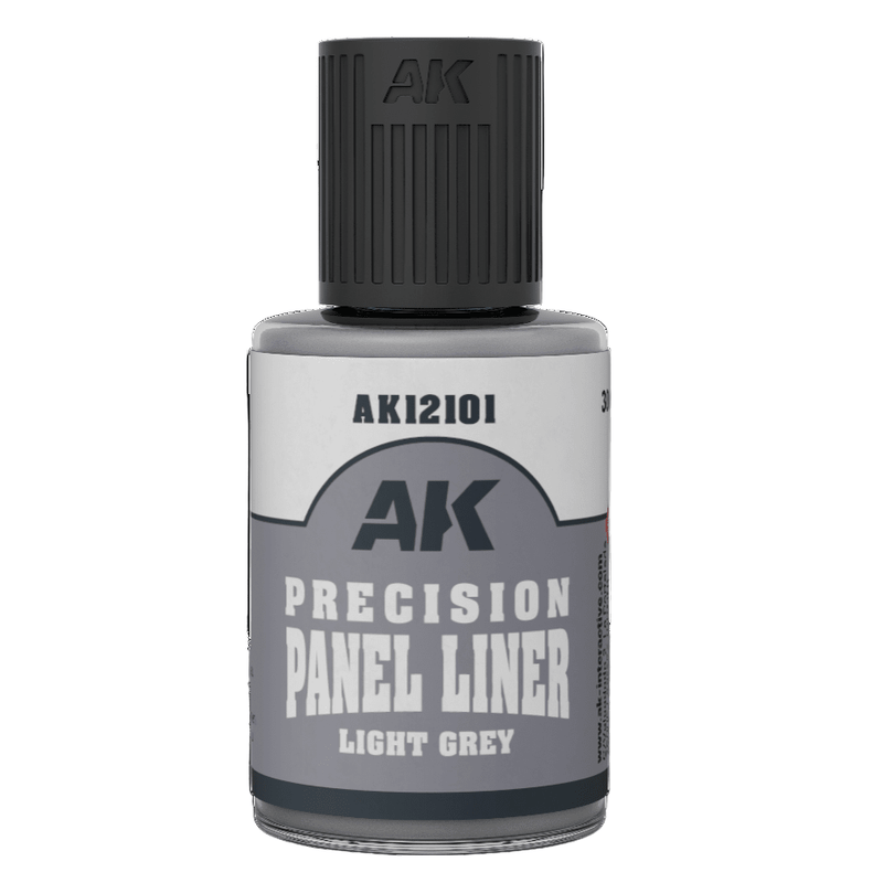 AK Interactive Precision Panel Liner - Light Grey (AK12101)