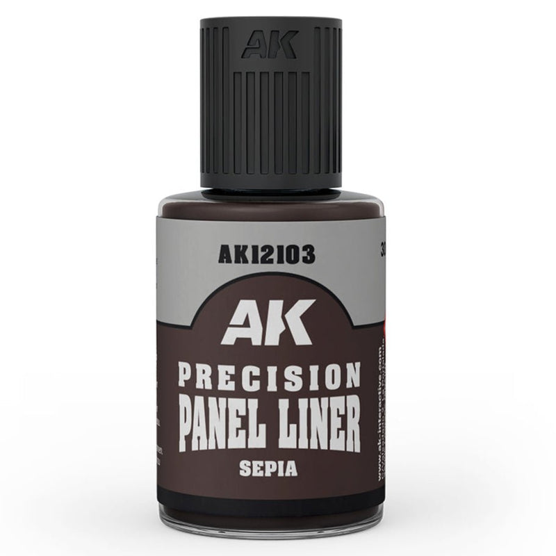 AK Interactive Precision Panel Liner - Sepia (AK12103)