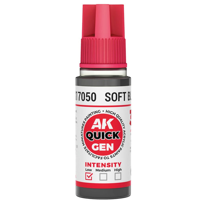 AK Interactive Quick Gen - Soft Black 18ml (AK17050)