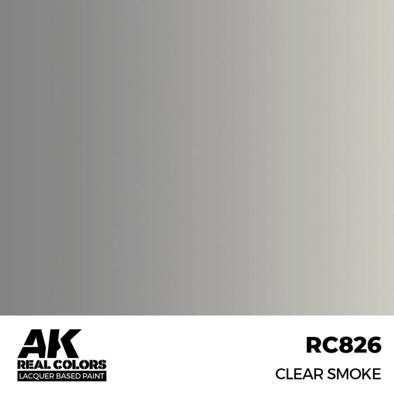 AK Interactive Real Colors - Clear Smoke 17ml. (RC826)