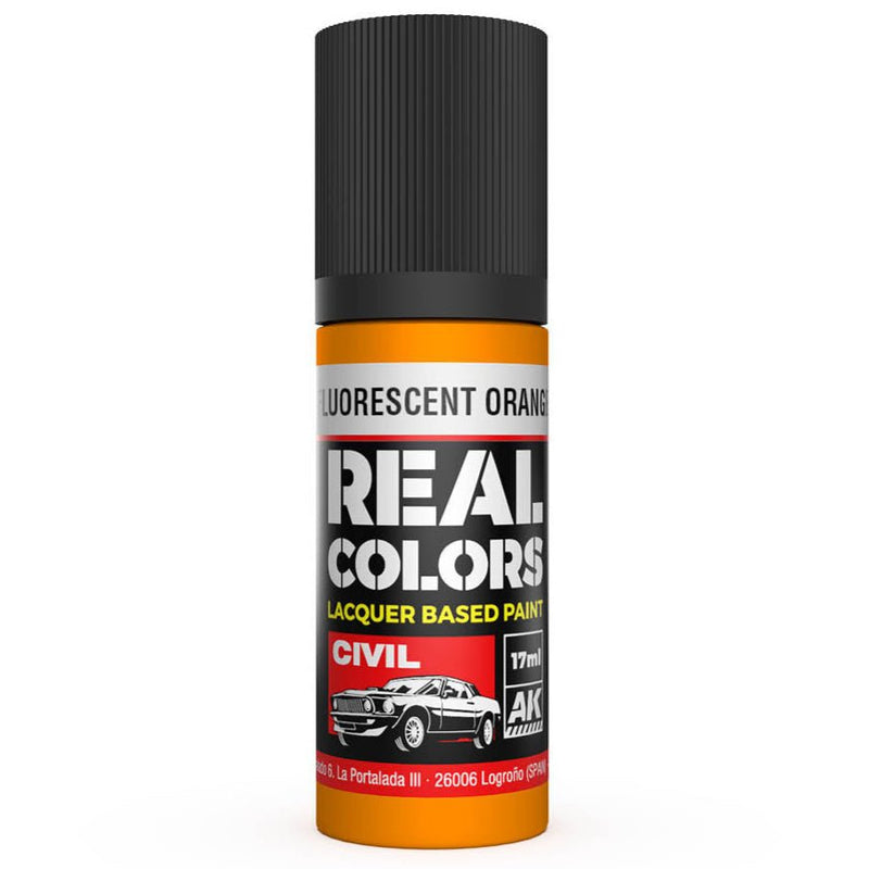 AK Interactive Real Colors - Fluorescent Orange 17ml. (RC838)