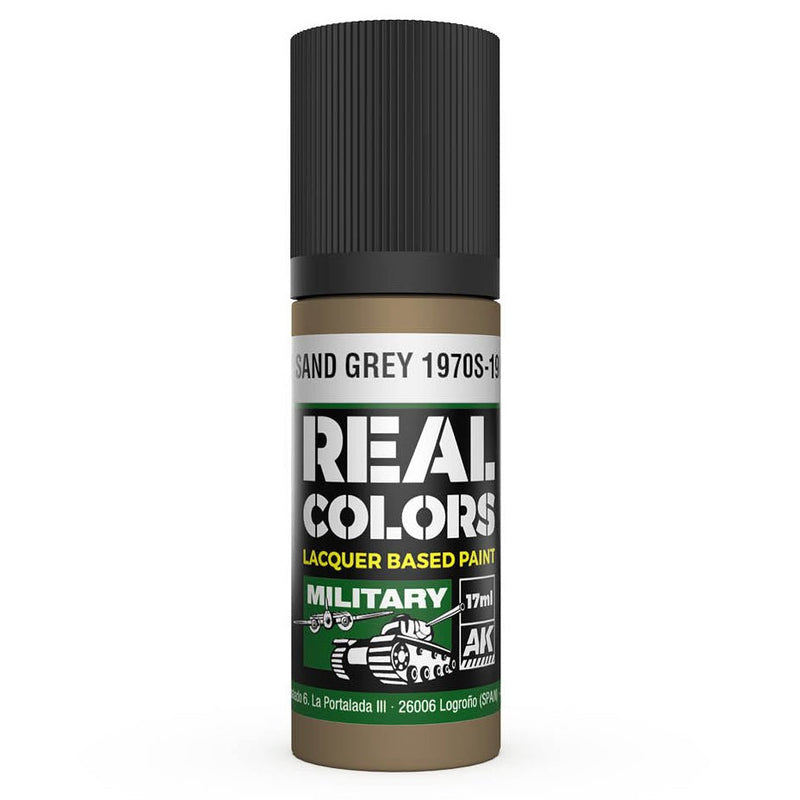 AK Interactive Real Colors - IDF Sand Grey 1970s-1980s (RC881)