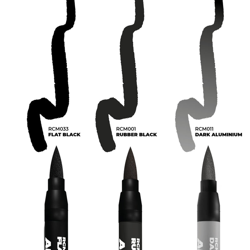 AK Interactive Real Colors Markers - Wheels Set (RCM102)