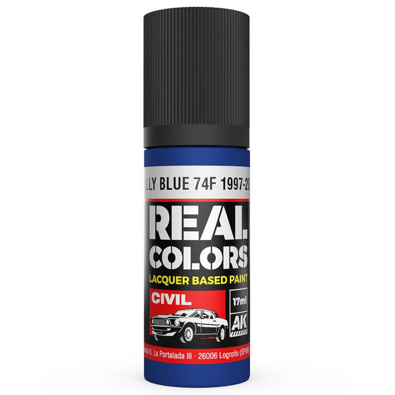 AK Interactive Real Colors - Rally Blue 74F 1997-2002 17ml. (RC845)