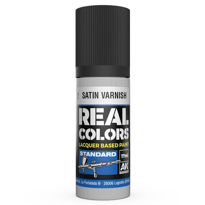AK Interactive Real Colors - Satin Varnish 17ml. (RC802)