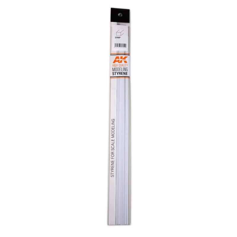 AK Interactive - Strips 0.30 X 0.50 X 350mm - Styrene Strip (AK6501)