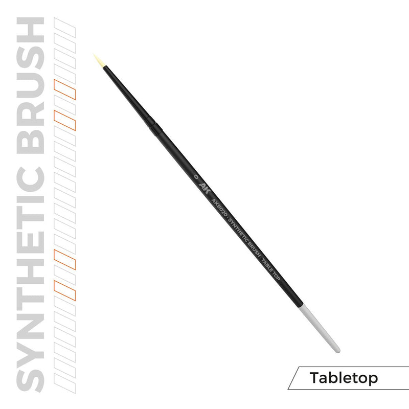 AK Interactive SYNTHETIC TABLETOP BRUSH - 0 (AKB020)