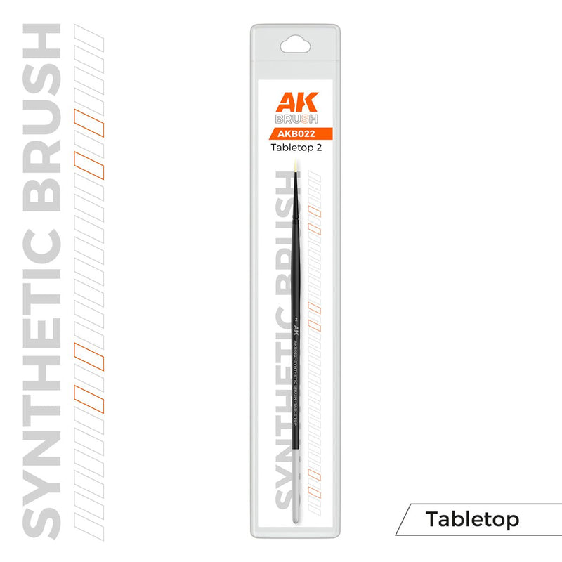 AK Interactive SYNTHETIC TABLETOP BRUSH - 2 (AKB022)