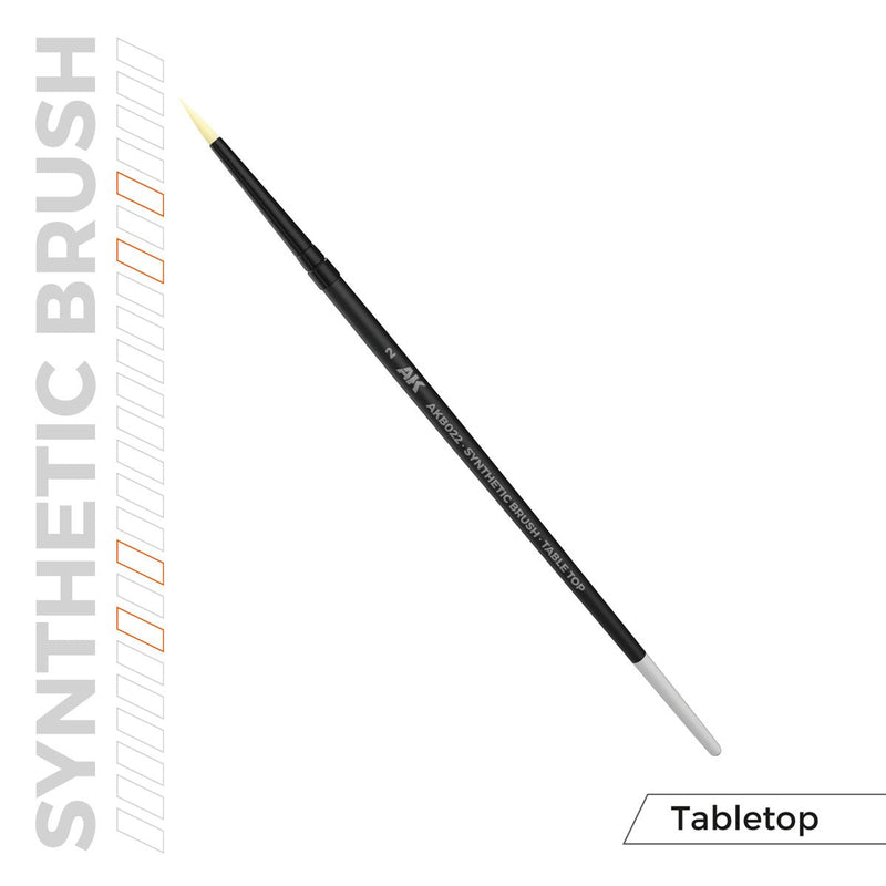 AK Interactive SYNTHETIC TABLETOP BRUSH - 2 (AKB022)