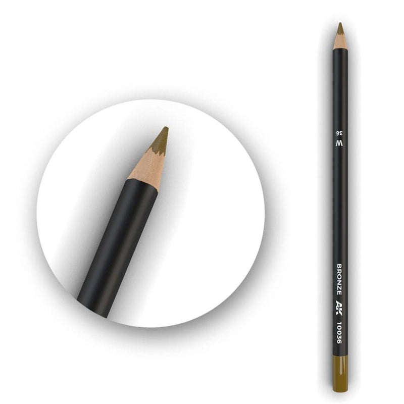 AK Interactive Watercolor Pencil Bronze (AK10036)