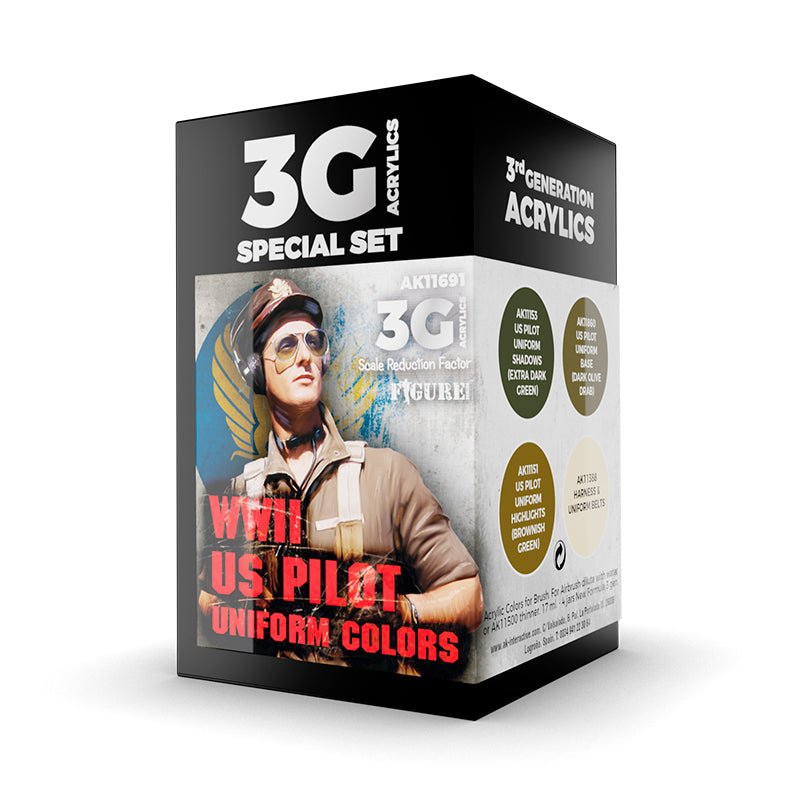 AK Interactive - WWII US Uniform Colors 3G (AK11691)