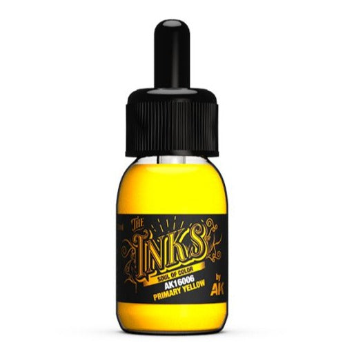 AK Interactive - the Inks - Primary Yellow (AK16006)