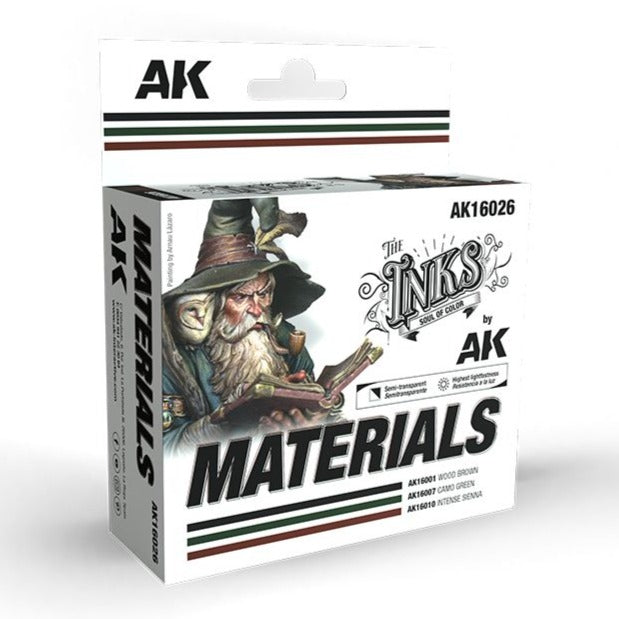 AK Interactive - the Inks - Materials Set (AK16026)