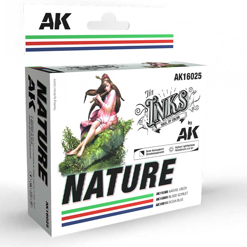 AK Interactive - the Inks - Nature (AK16025)