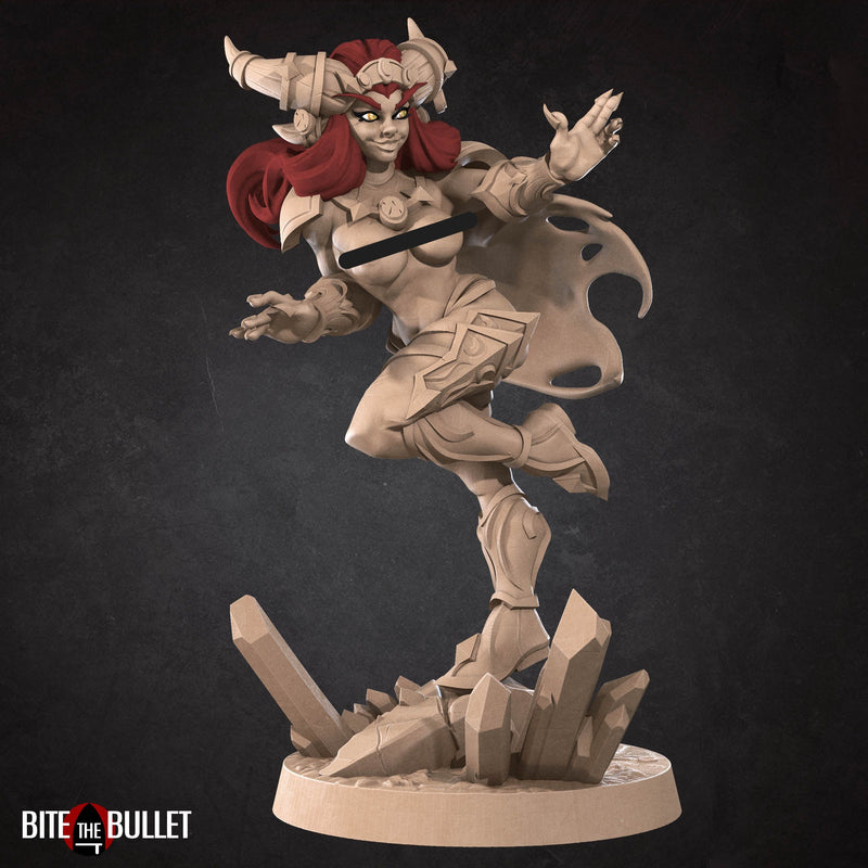 Alejandra Pin-Up | Kobolds | Tabletop Fantasy Resin Miniatures | BTB