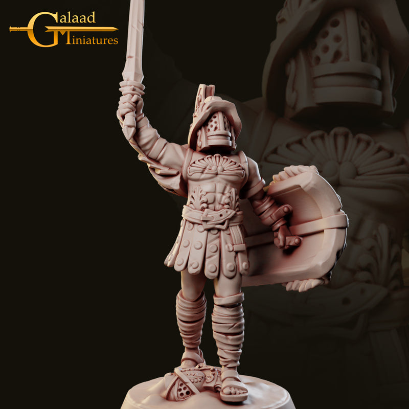 Victor | Arena Fighters Miniatures | Fantasy Miniature | Galaad Miniatures TabletopXtra