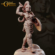 Sanna B | Arena Fighters Miniatures | Fantasy Miniature | Galaad Miniatures TabletopXtra
