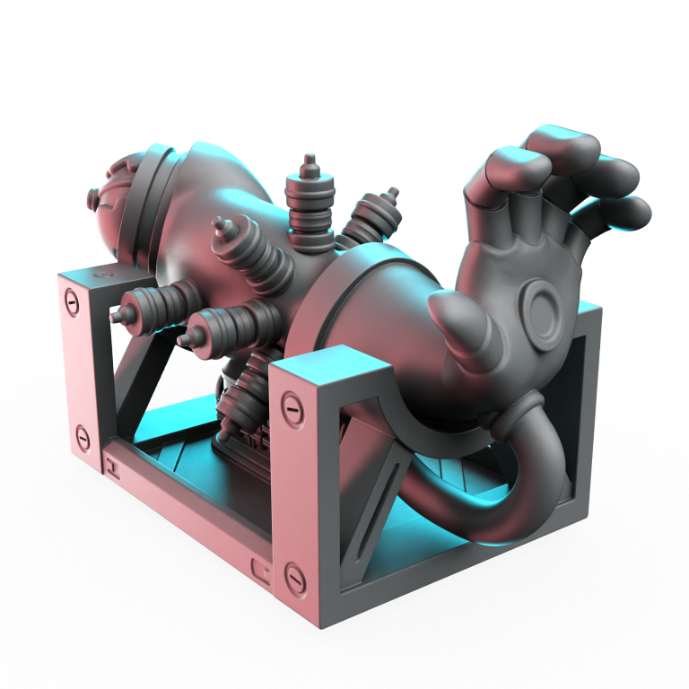 Arm Blaster | Terrain | Sci-Fi Miniature | C27 Studio