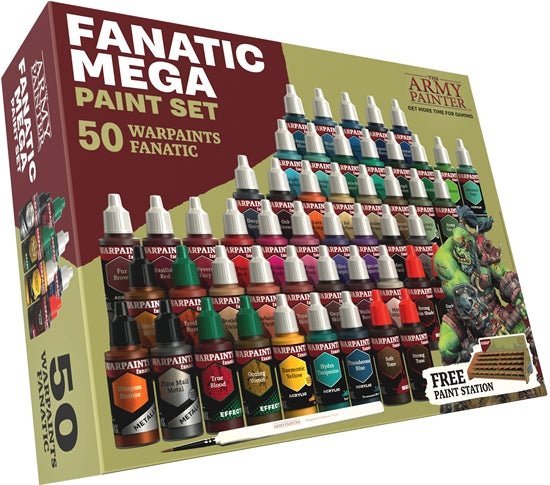 Army Painter Warpaints Fanatic Mega Paint Set