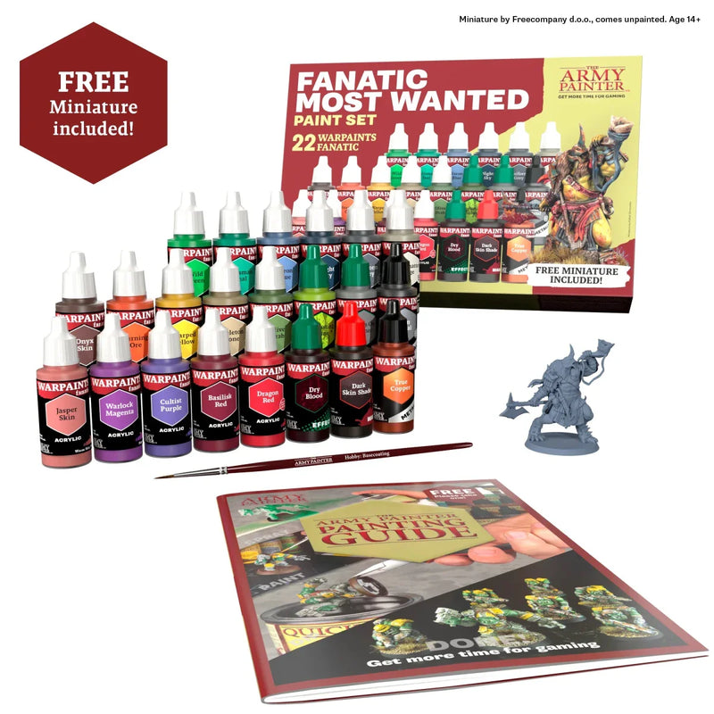 Army Painter Warpaints Fanatic Most Wanted Set
