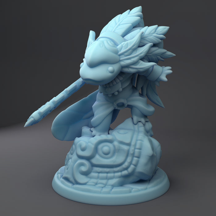 Aztec Axolotl | Twin Goddess Miniatures