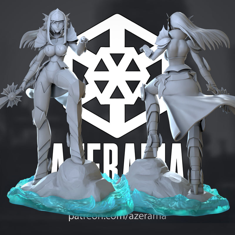 Ezra | Pin-Up Statue Fan Art Miniature Unpainted | Azerama