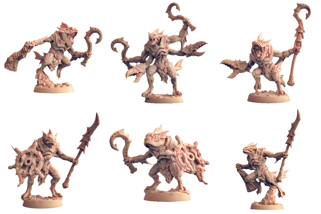 Death-Tide Jurakin Miniatures | Fantasy D&D Miniature | Artisan Guild