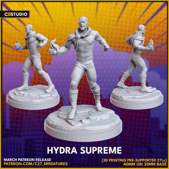 Hydra Supreme | Heroes | Sci-Fi Miniature | C27 Studio
