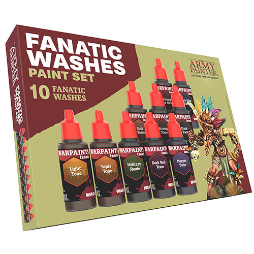 Warpaints Fanatic Washes Paint Set | The Army Painter